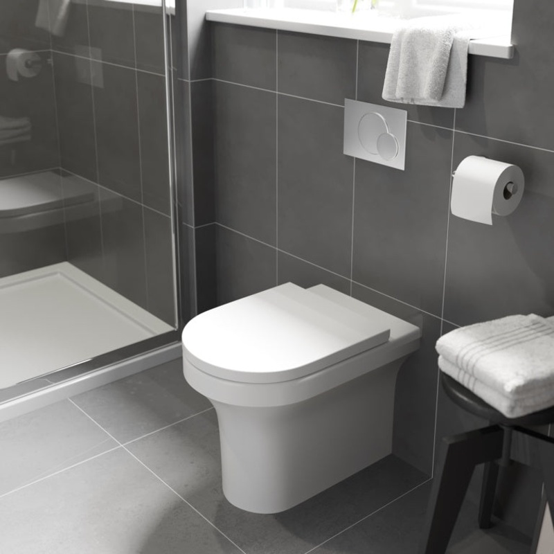 Kvit Ozone Rimless Back To Wall Pan