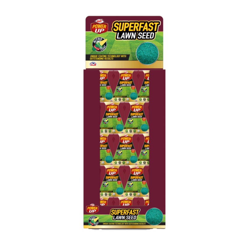 Power Up Lawn Seed – Display Unit Of 110
