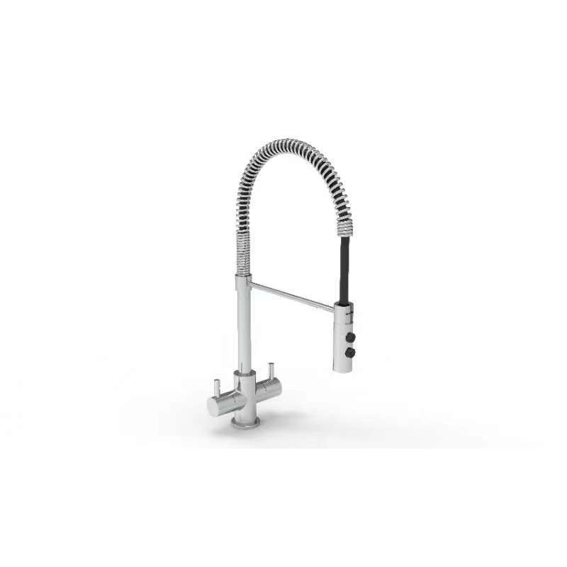 Reginox Titania Chrome Dual Lever Chef Mixer Tap