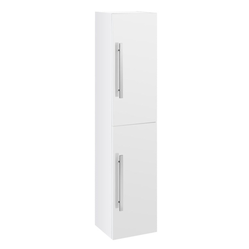 SP Avalon White Wall Hung Tall Storage Unit – 300mm