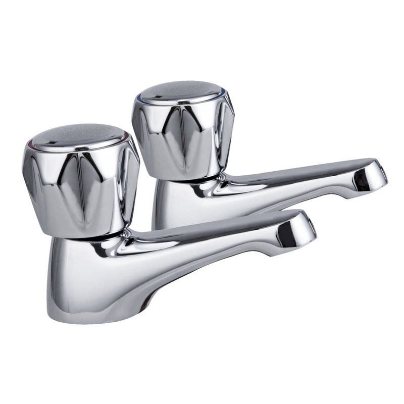 SupaPlumb Jura Basin Taps – H: 74mm D: 118mm Diameter: 45mm