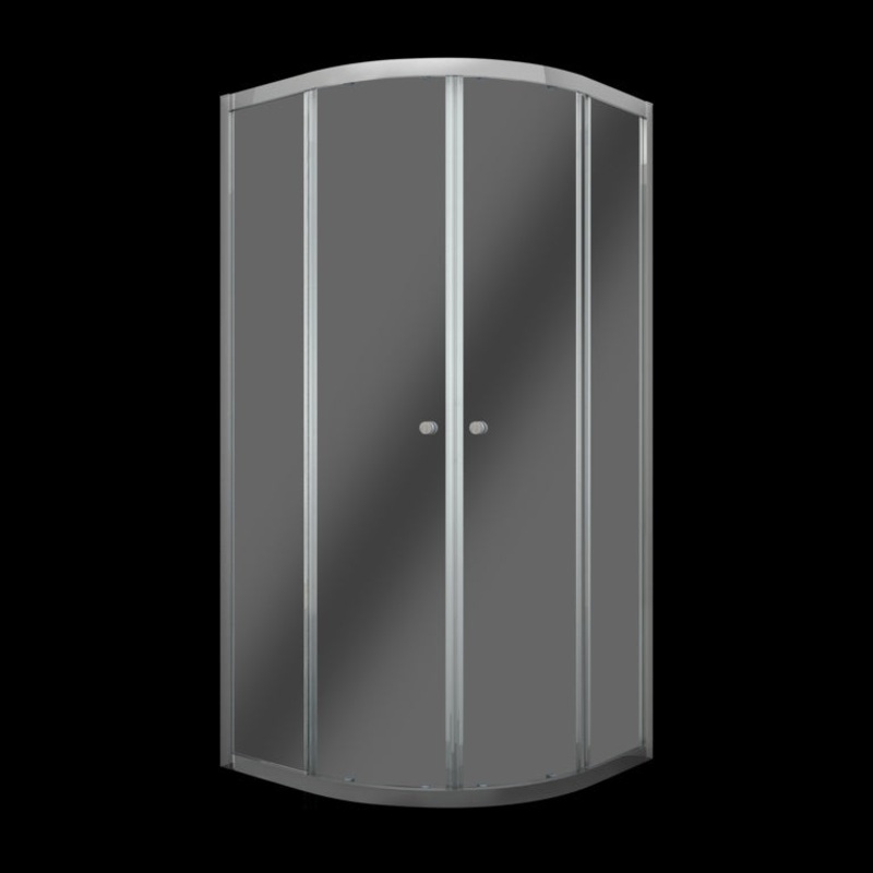 SupaPlumb Twin Sliding Door Shower Enclosure Quad – 1850mm x 800mm