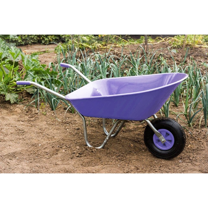 Ambassador Boxed Wheelbarrow 85L – Lilac