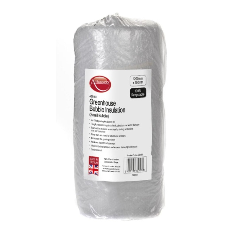 Ambassador UV Small Bubble Insulation – 1200mm x 150m