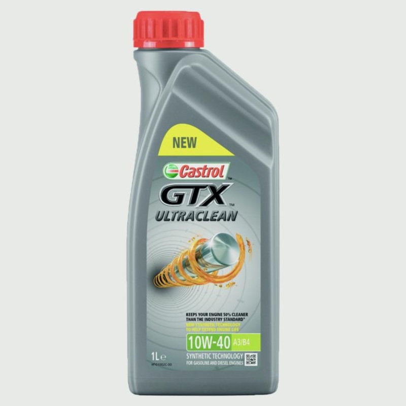 Castrol GTX 10w-40 Ultraclean – 1L