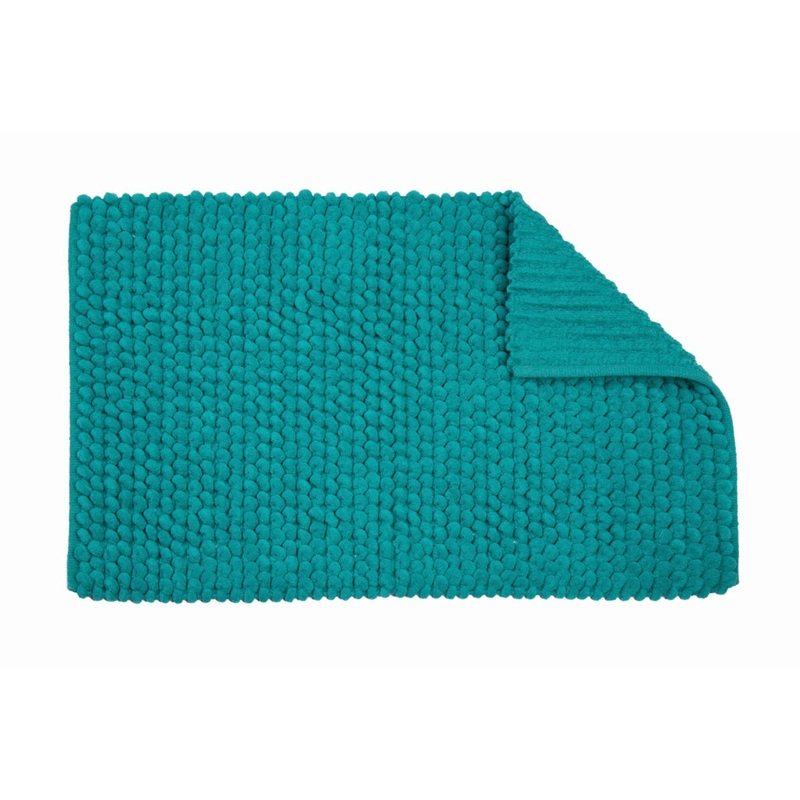 Croydex Aqua Soft Cushioned Bath Mat – Textile Bath Mats/Aqua