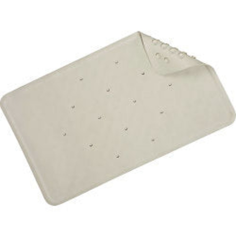 Croydex Rubagrip Bath Mat – White – Medium – 740mm x 340mm