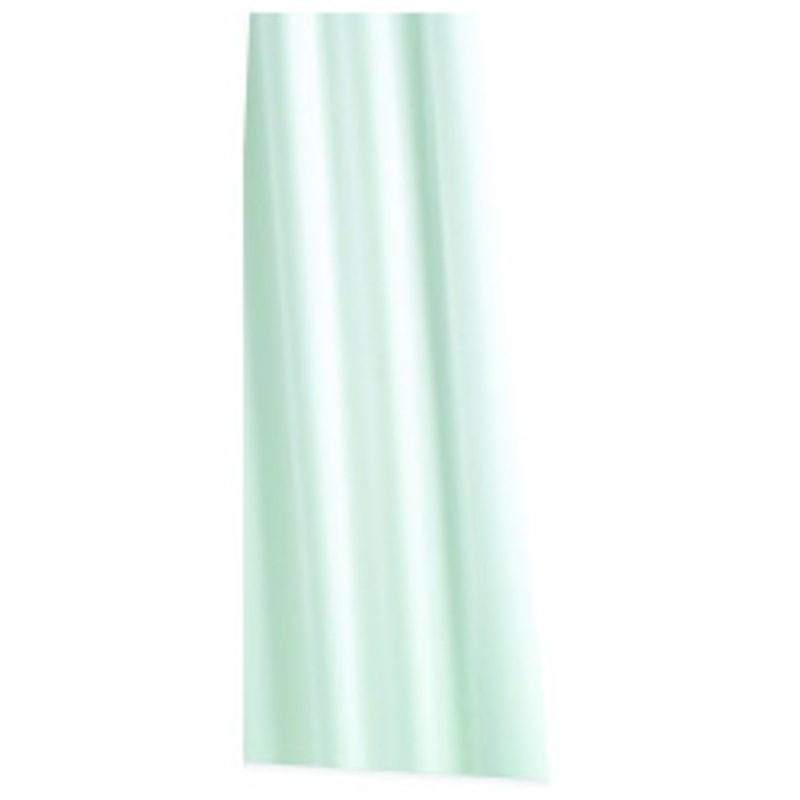 Croydex Textile Shower Curtain – Plain Polyester – White
