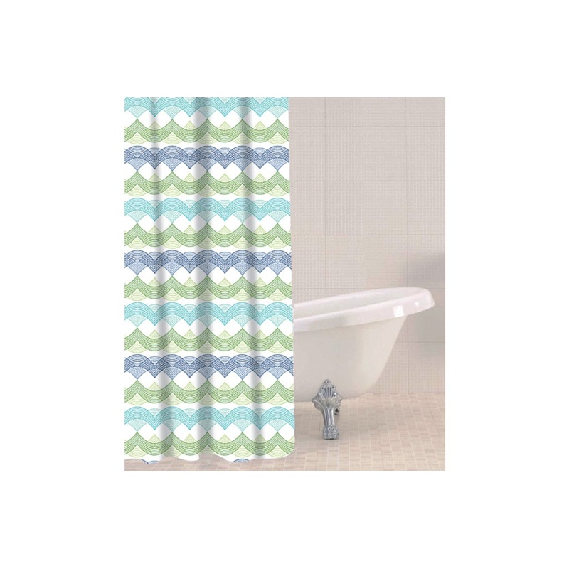 Sabichi Shower Curtain 180 x 180cm – Waves