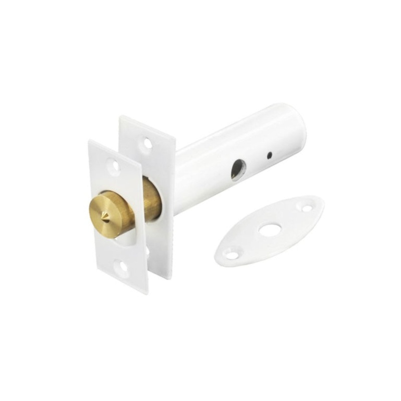 Securit Security Doorbolt White – 60mm – Pack of 10