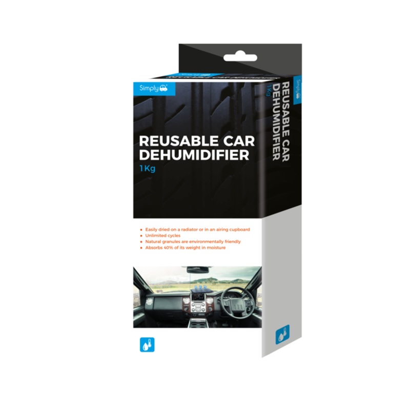 Simply Reusable Car Dehumidifier – 1kg