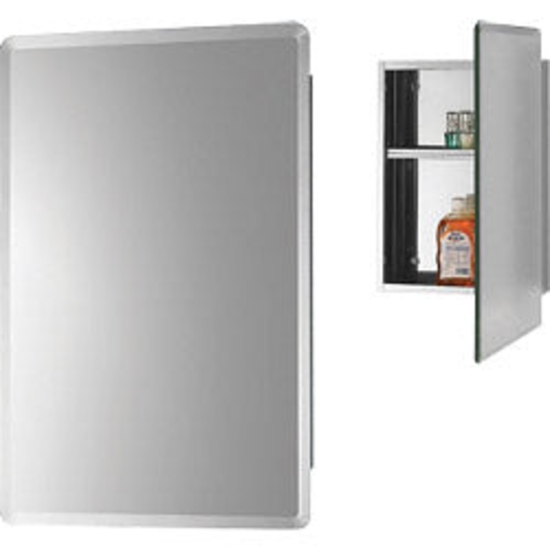 SP Temple Mirrored Cabinet 400mm – W: 400mm H: 600mm D: 110mm