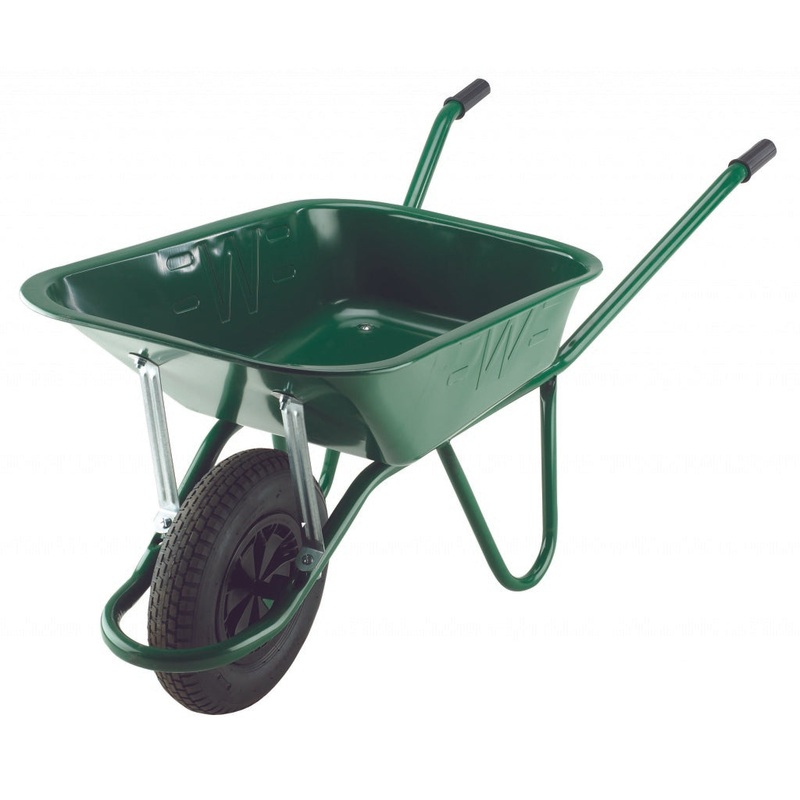 Walsall Wheelbarrow Endurance Heavy Duty Wheelbarrow – 90 Litre Green