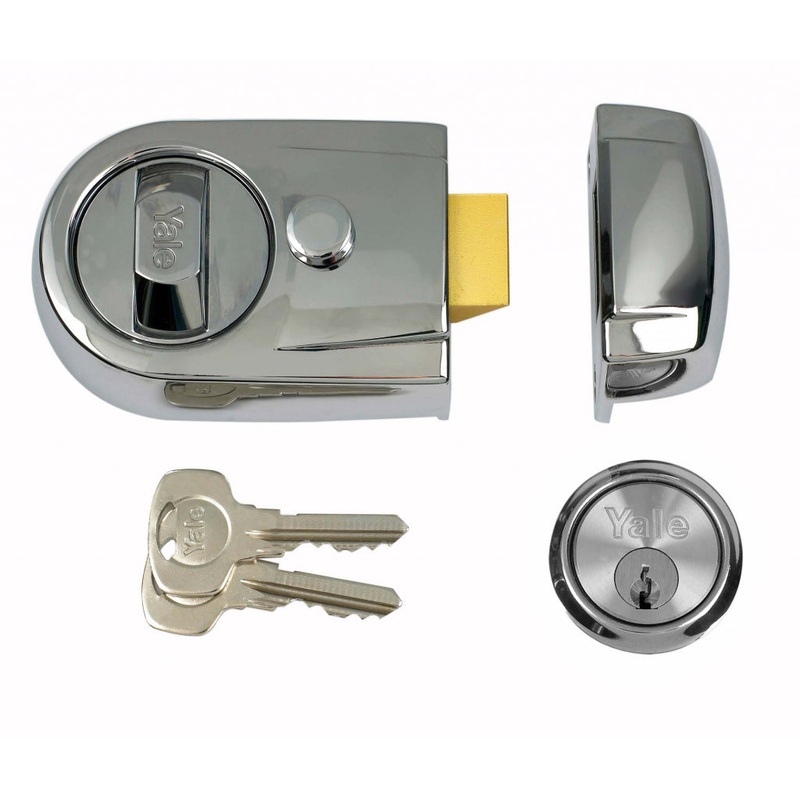 Yale Y3 Nightlatch – Visi Pack – Chrome