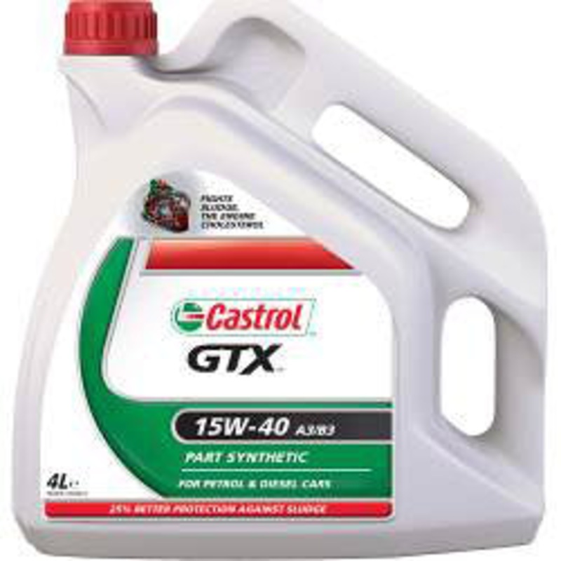 Castrol GTX – 15W/40 Ultraclean – 4L