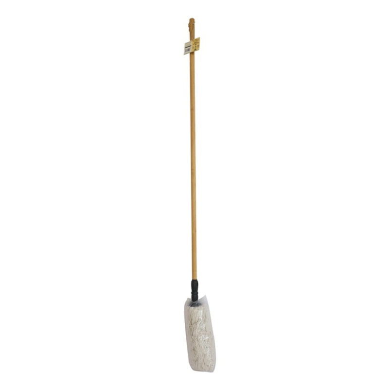Groundsman Bamboo Deluxe Mop & Handle – 120cm x 25cm