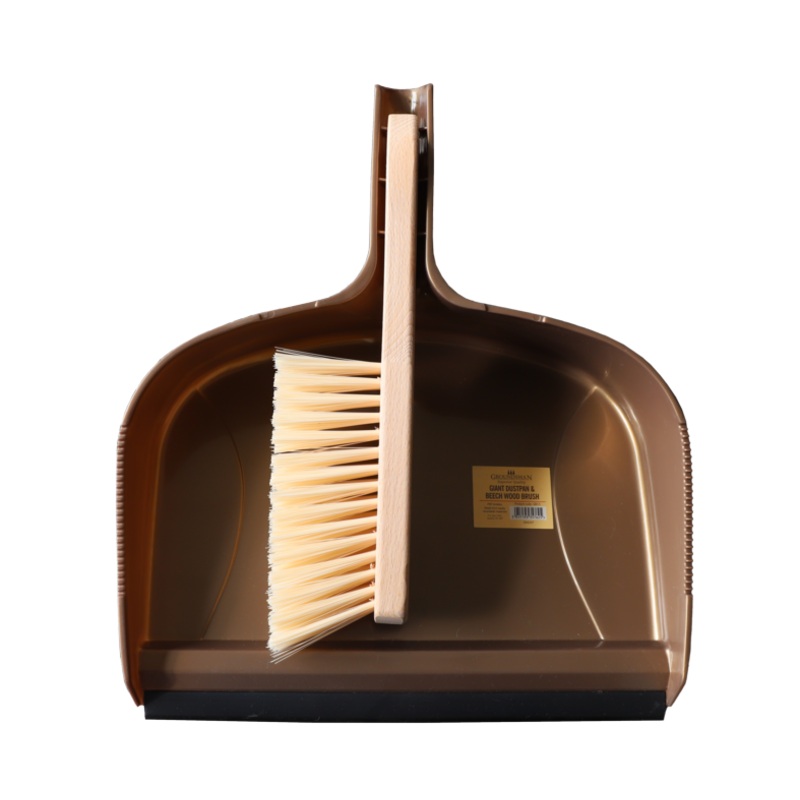 Groundsman Giant Dustpan & Beech Wood Brush – 12