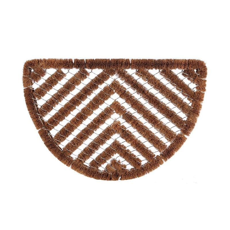 Groundsman Half Round Scraper Mat – Length 60cm x Width 40cm.