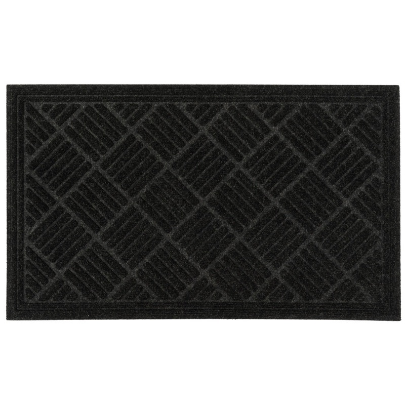 Groundsman Recycled Hard Wearing Mat – 60×90 Anthracite