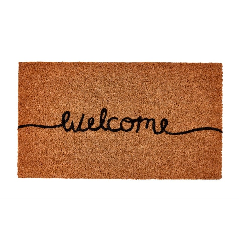 Groundsman Welcome Natural Coco Doormat – 40 x 70cm