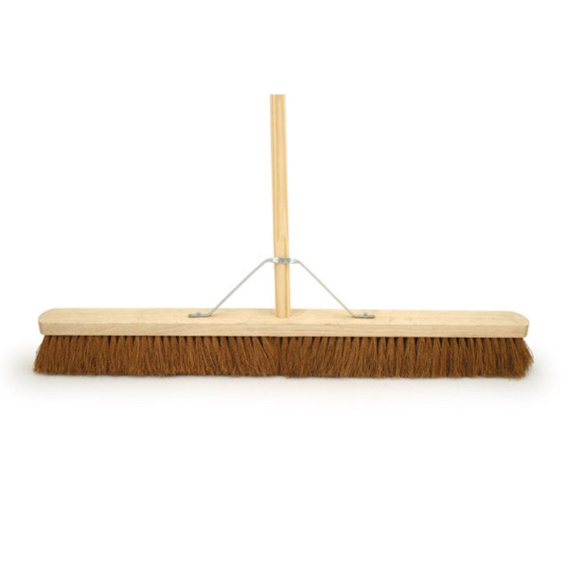 Hill Brush Soft Coco Broom & Handle – 36
