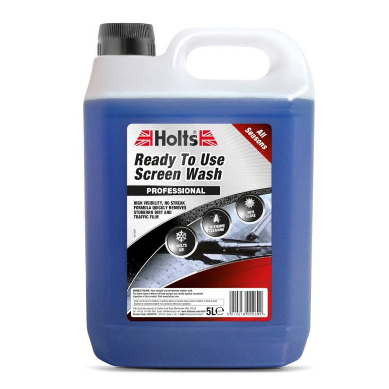 Holts Ready to Use Screen Wash – 5L
