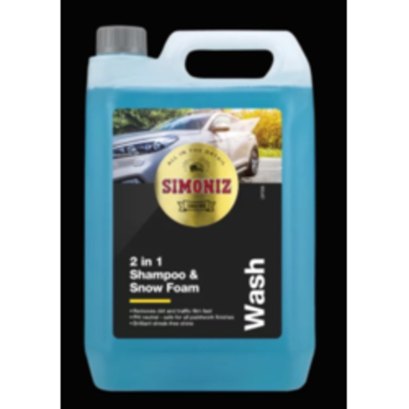 Simoniz Wash & Wax Shampoo & Snow Foam – 5L