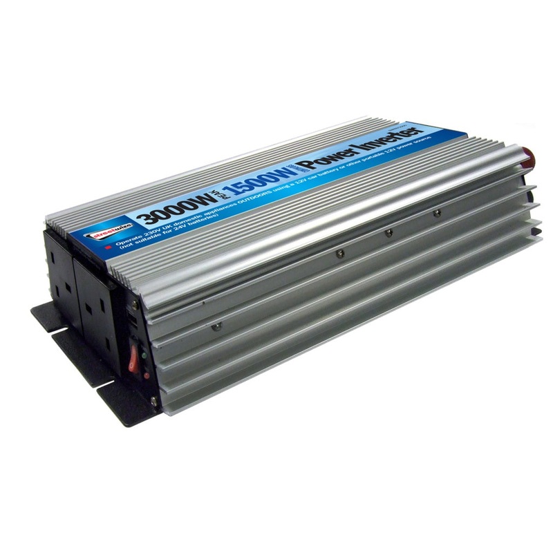 Streetwize Peak Inverter – 1500 watt / 3000 watt