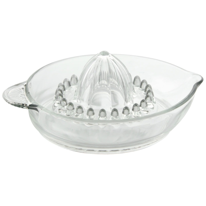 Fackelmann Glass Lemon Squeezer Press – 24 cm