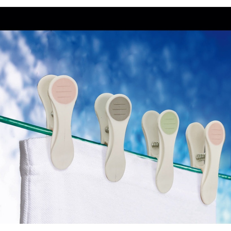 SupaHome Plastic Clothes Pegs – 69mm Soft Touch