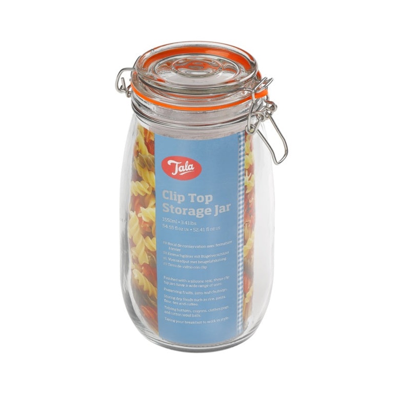 Tala Classic Airtight Lever Arm Storage Jar – 1500ml /3 1/4Lb