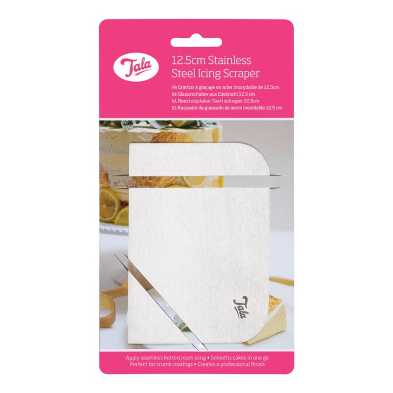 Tala Stainless Steel Icing Scraper – 12.5cm