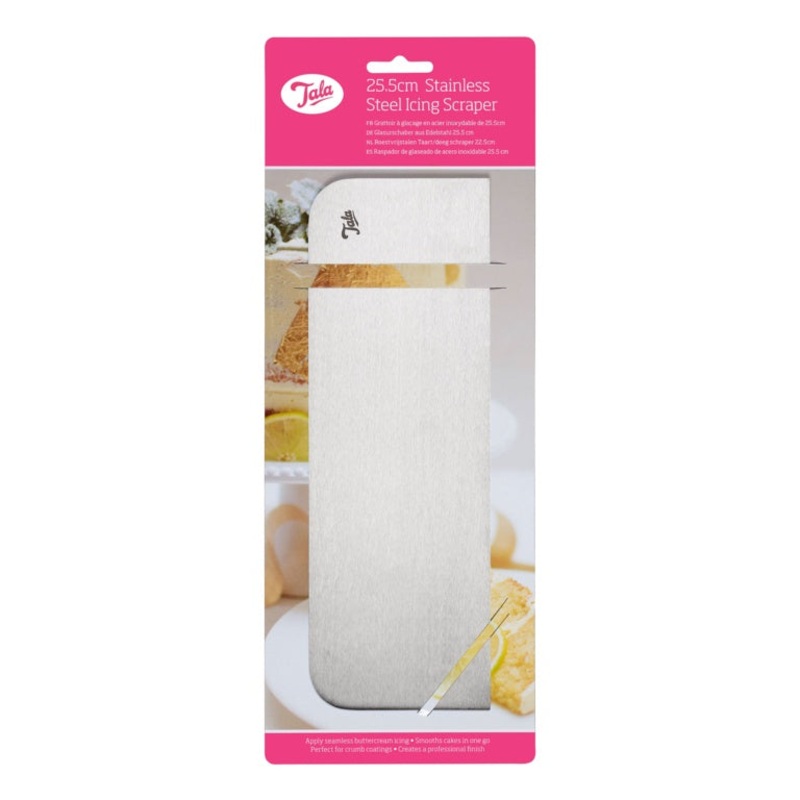 Tala Stainless Steel Icing Scraper – 25.5cm