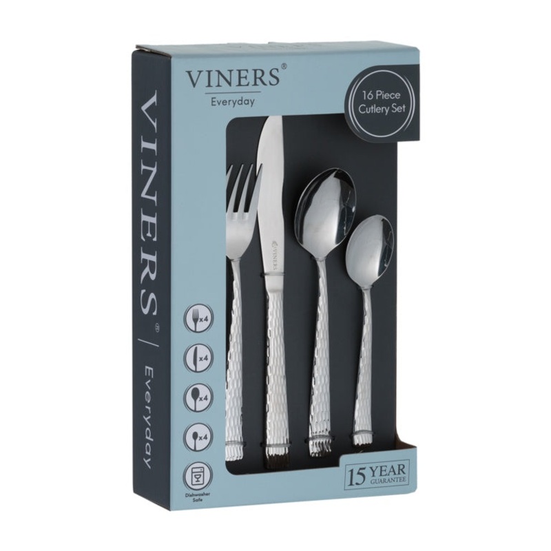 Viners Everyday 18/0 Cutlery Set – Glisten 16 Piece