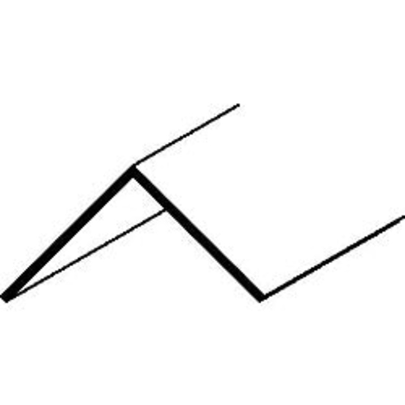 Easyfix 50mm Angle – 12 x 2.44m – White