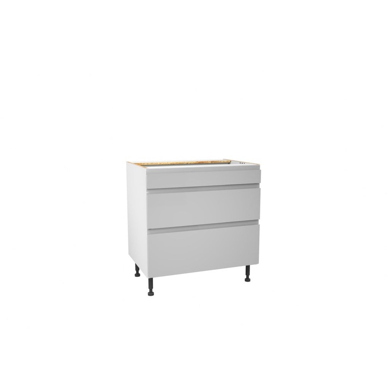 Gower Rapide+ Capri Grey 3 Drawer Pack – 800mm