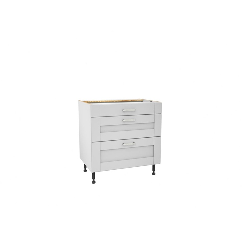 Gower Rapide+ Verona Grey 3 Drawer Pack – 800mm