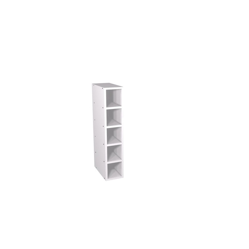 Gower Rapide+ Wine Rack 150mm – White Gloss