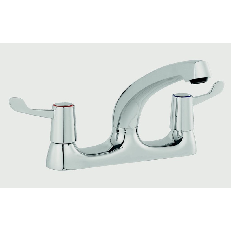 SP Rhodes Deck Mixer Lever Sink Tap – H 167mm W 224mm D 213mm