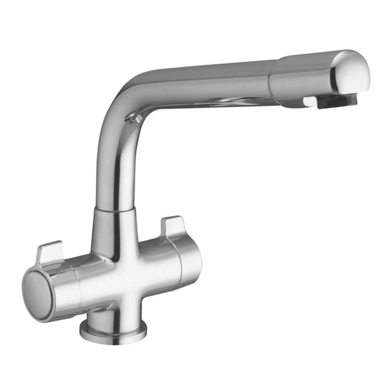 SupaPlumb Mono Block Mixer Sink Tap – H: 230mm D:230mm Diameter: 45mm