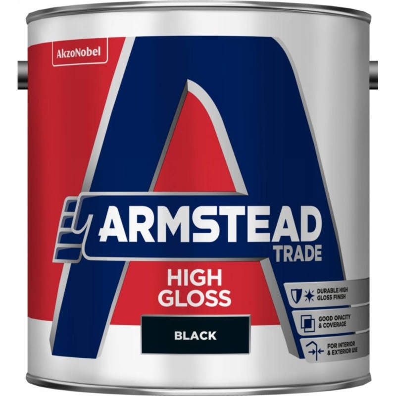 Armstead Trade High Gloss 2.5L – Black