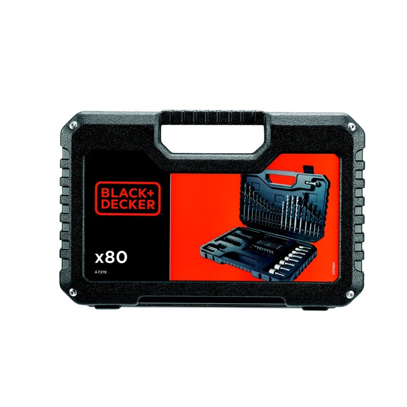 Black & Decker Mixed Accessory Set – 80 Piece