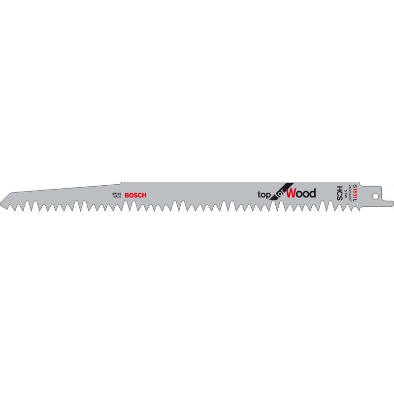 Bosch S1531L Sabre Saw Blades – Pack 5