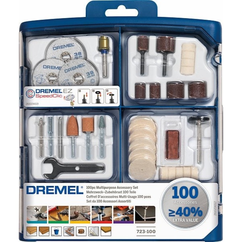 Dremel Accessory Kit – 100 Piece