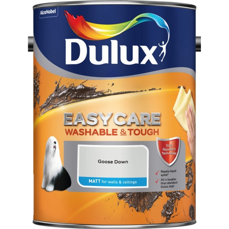 Dulux Easycare Matt 5L – Goose Down