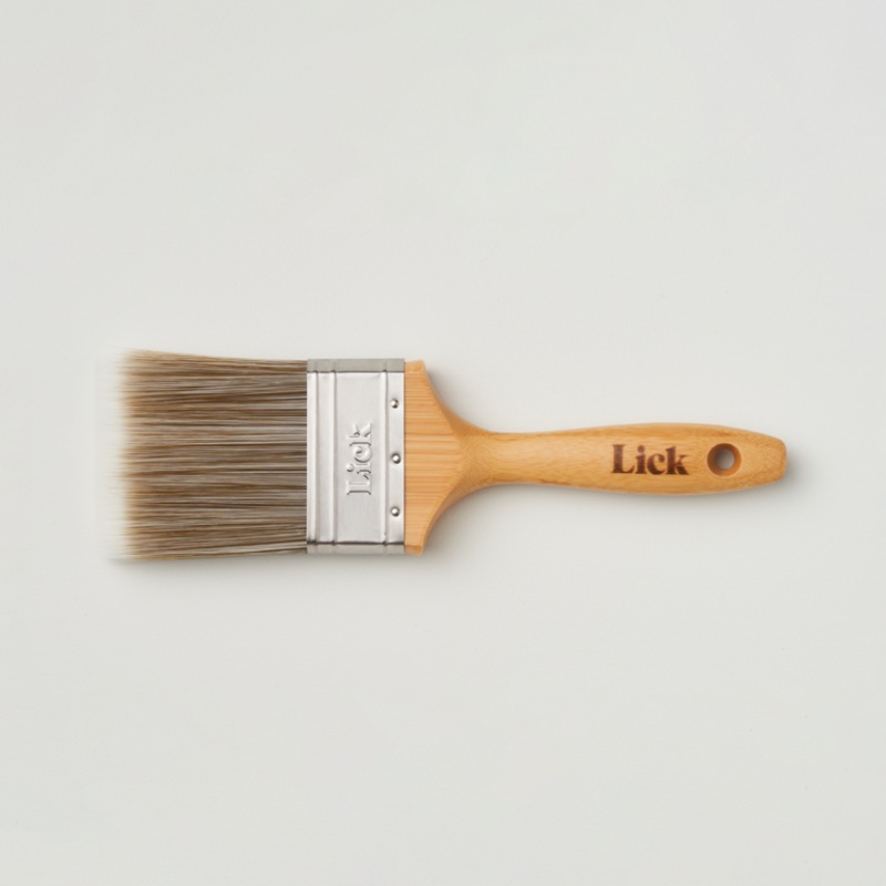 LickTools Eco Bamboo Handle Flat Brush – 3