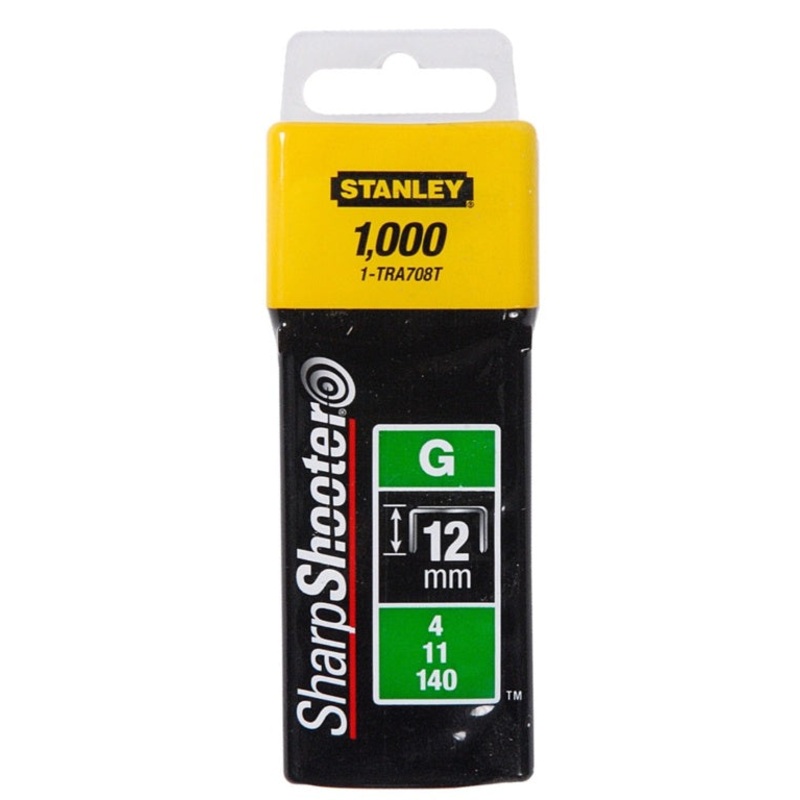 Stanley Heavy Duty Staples – 12mm x 1000