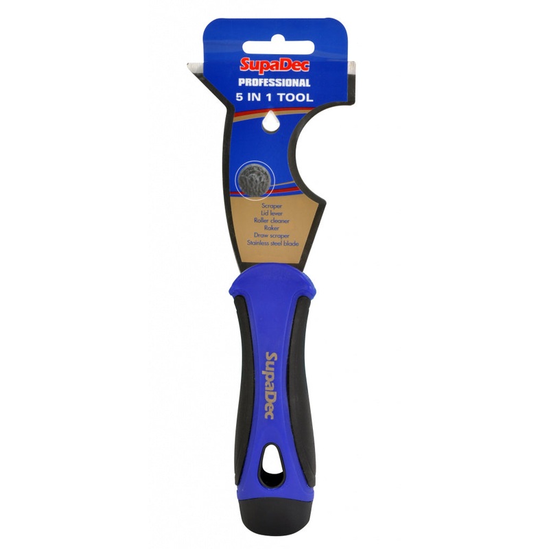 SupaDec Professional Soft Grip 5 in 1 Tool