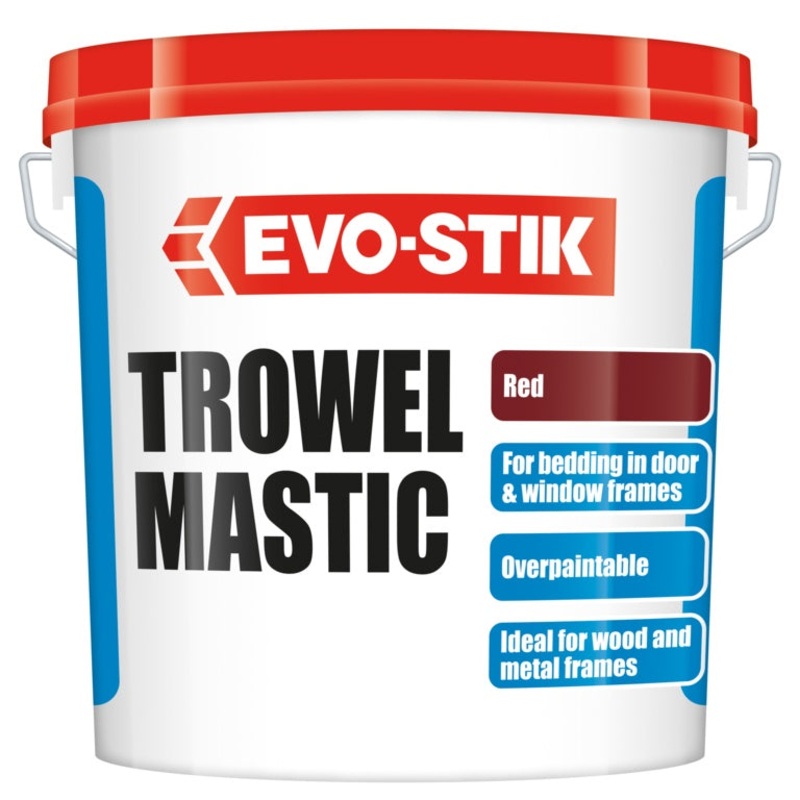 Vallance Trowel Mastic – Red – 10kg