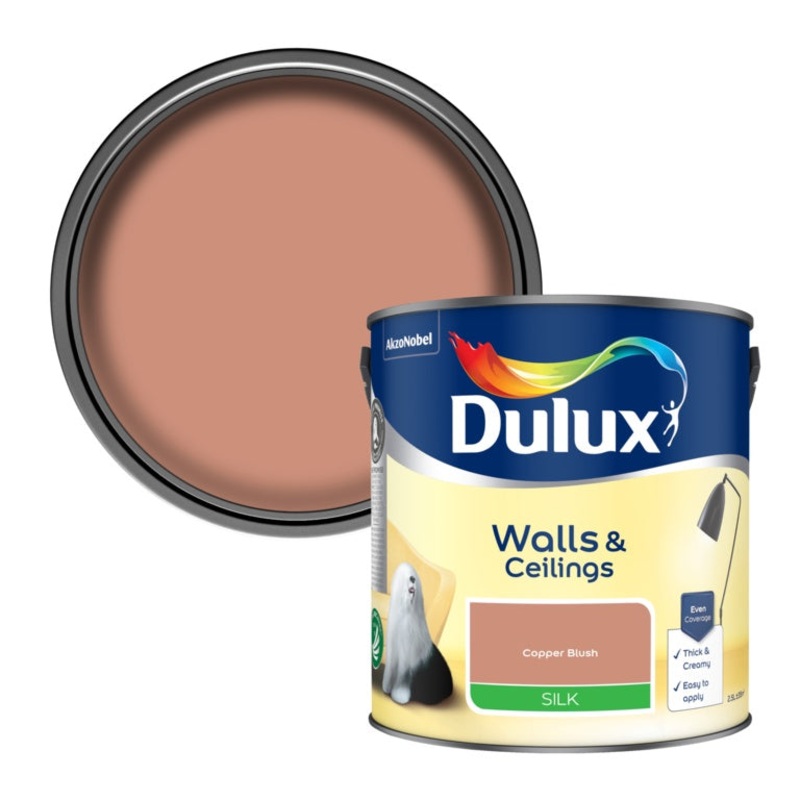Dulux Silk 2.5L – Copper Blush
